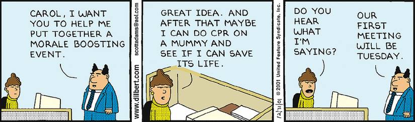 Dilbert Clips 15 Funniest Dilbert Comics To Which Every Office Worker Can Relate