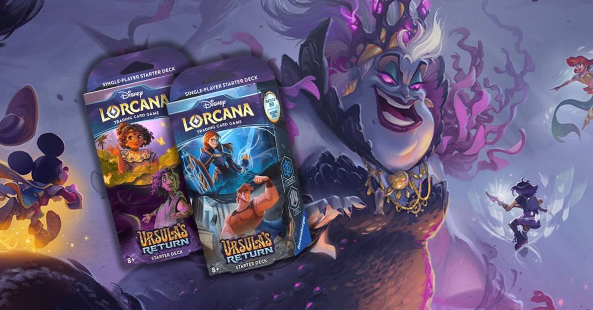 Disney Lorcana: Ursula's Return Starter Decks Review