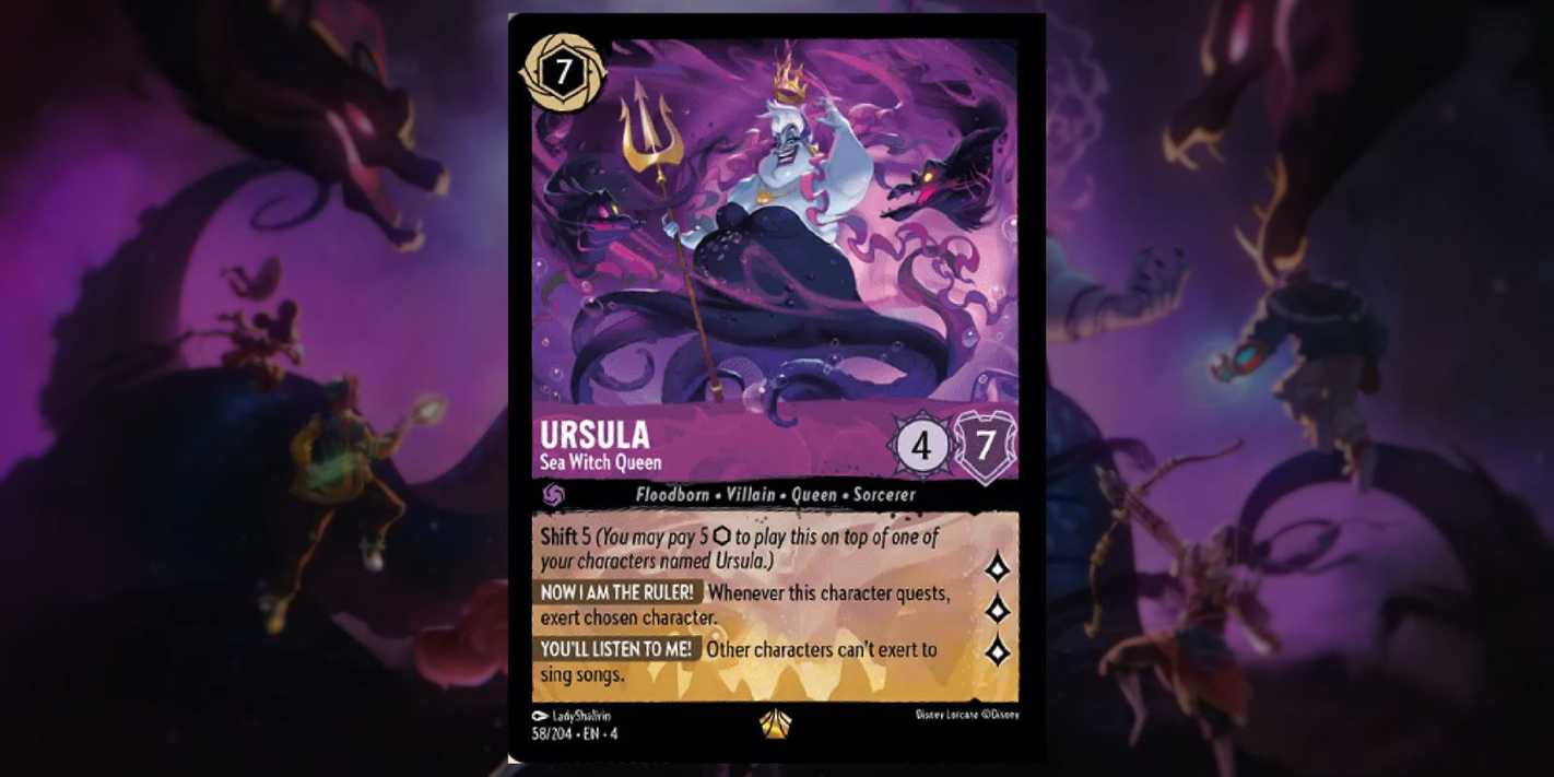 Disney Lorcana: Ursula's Return Starter Decks Review Disney Lorcana: Ursula's Return Starter Decks Review