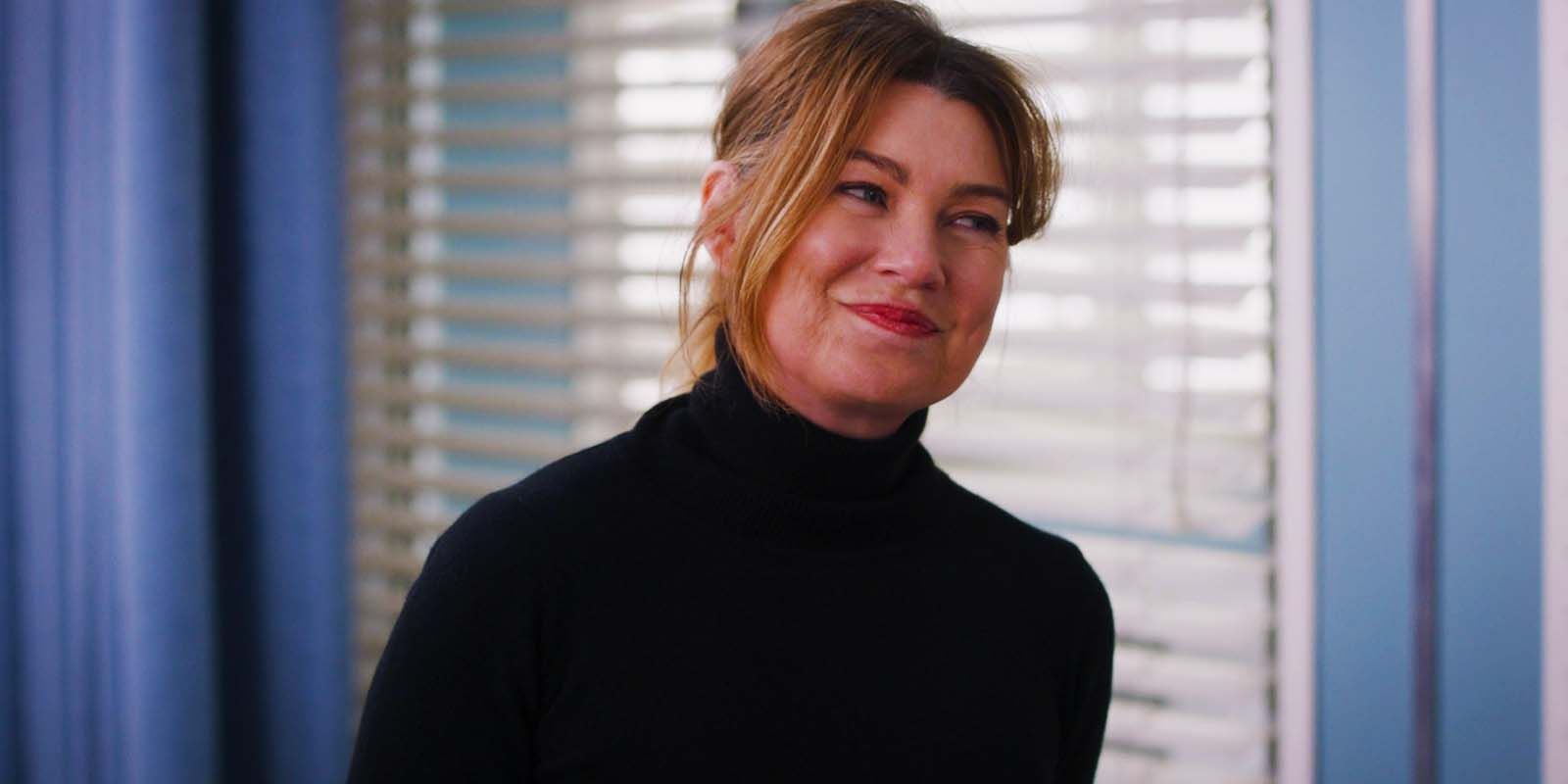 Ellen Pompeo as Meredith Grey in Grey's Anatomy season 20 episode 3-1