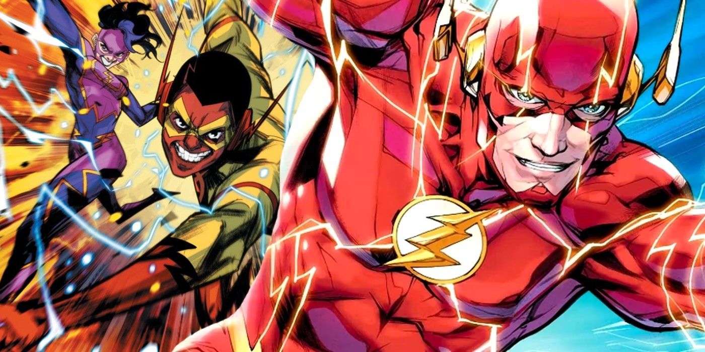 Young Justice Flash Family Names Young Justice Running Away (The