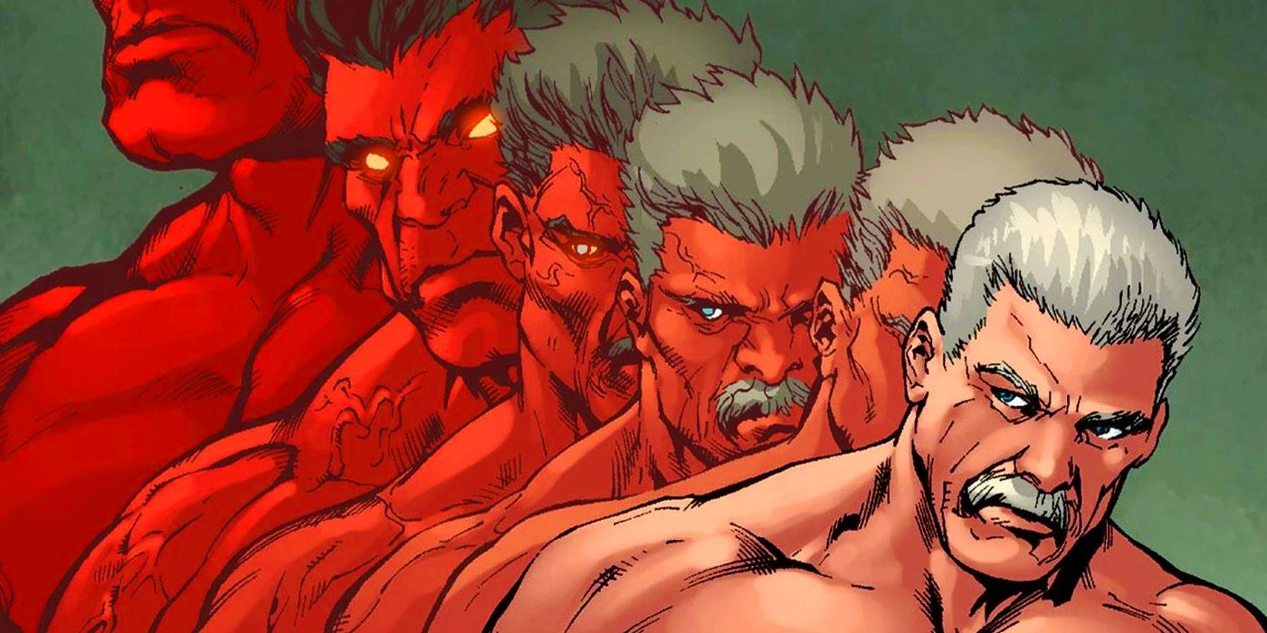 General Ross' Red Hulk transformation in Marvel Comics