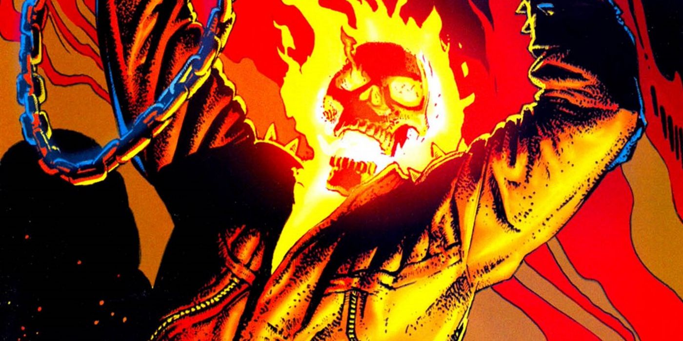 Marvel Finally Shows What Ghost Rider's Flaming Skull Looks Like