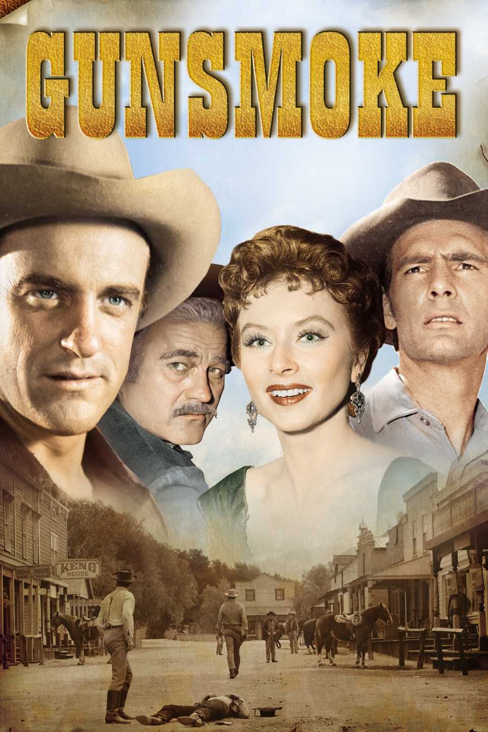 Série télévisée Gunsmoke Poster