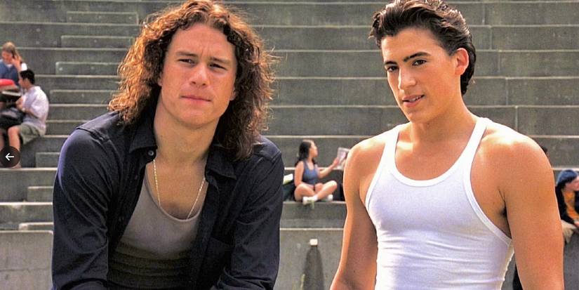 Patrick and Joey staring out at the field. 