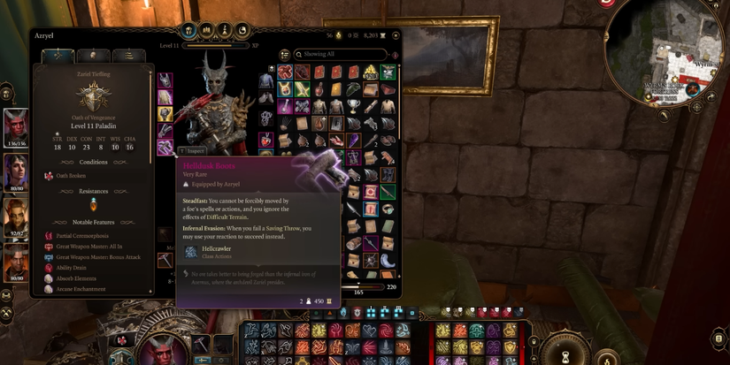 12 Best Armor Pieces For Sorcerers 13 Player obtains the Heldusk Boots in Act 3 of Baldur's Gate 3.