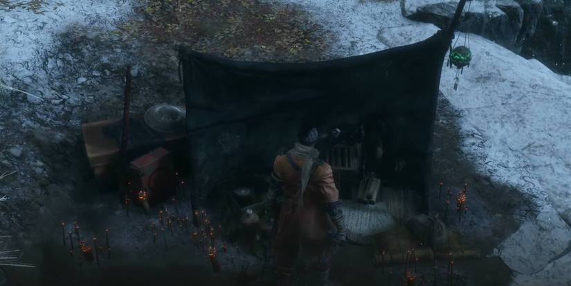 Sekiro: Shadows Die Twice Crow's Bed Memorial Mob merchant