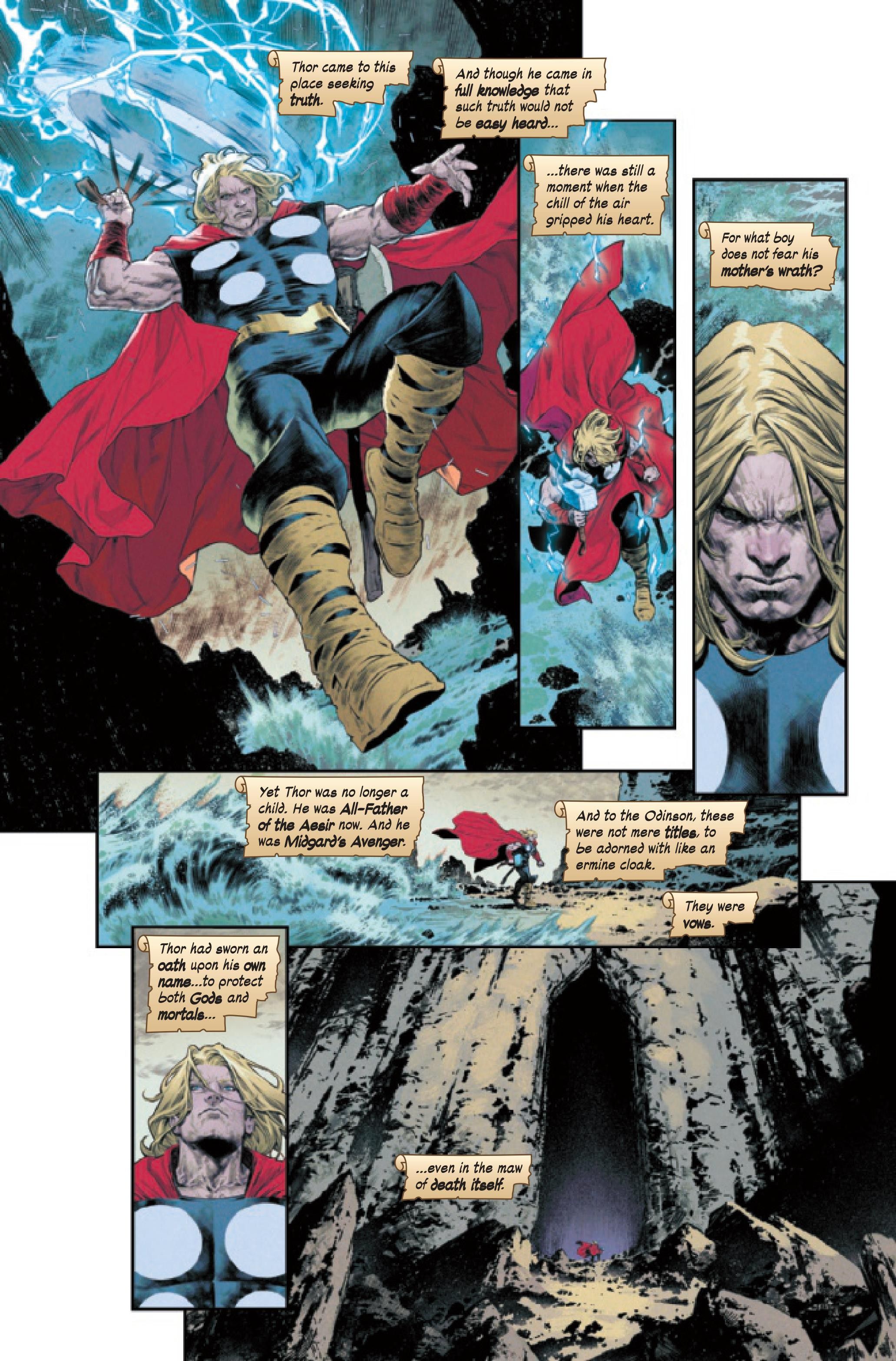Thor Just Discovered the Terrifying True Form of His Elder God Mother