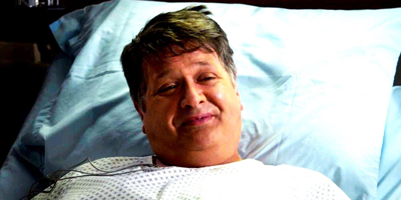 Lance Barber as George in a hospital bed in Young Sheldon