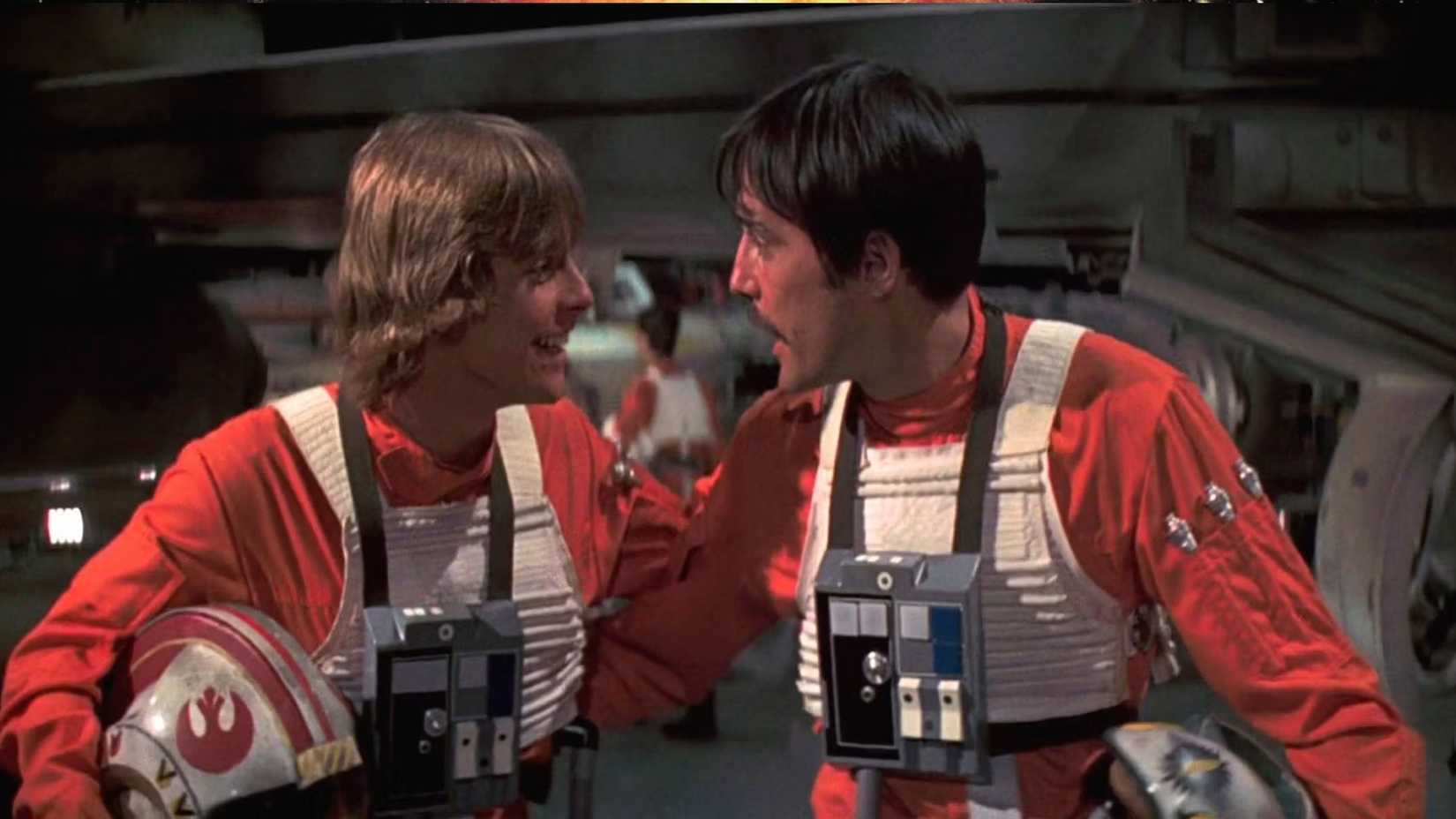 Luke Skywalker and Biggs Darklighter deleted scene