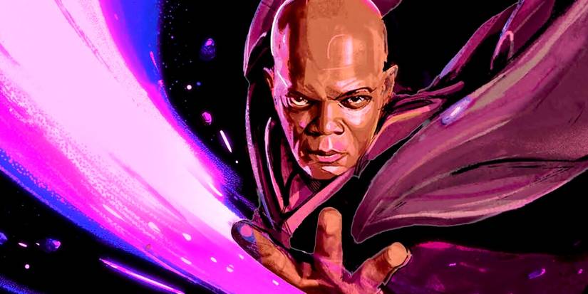 Macer Windu And Purple Lightsaber Image