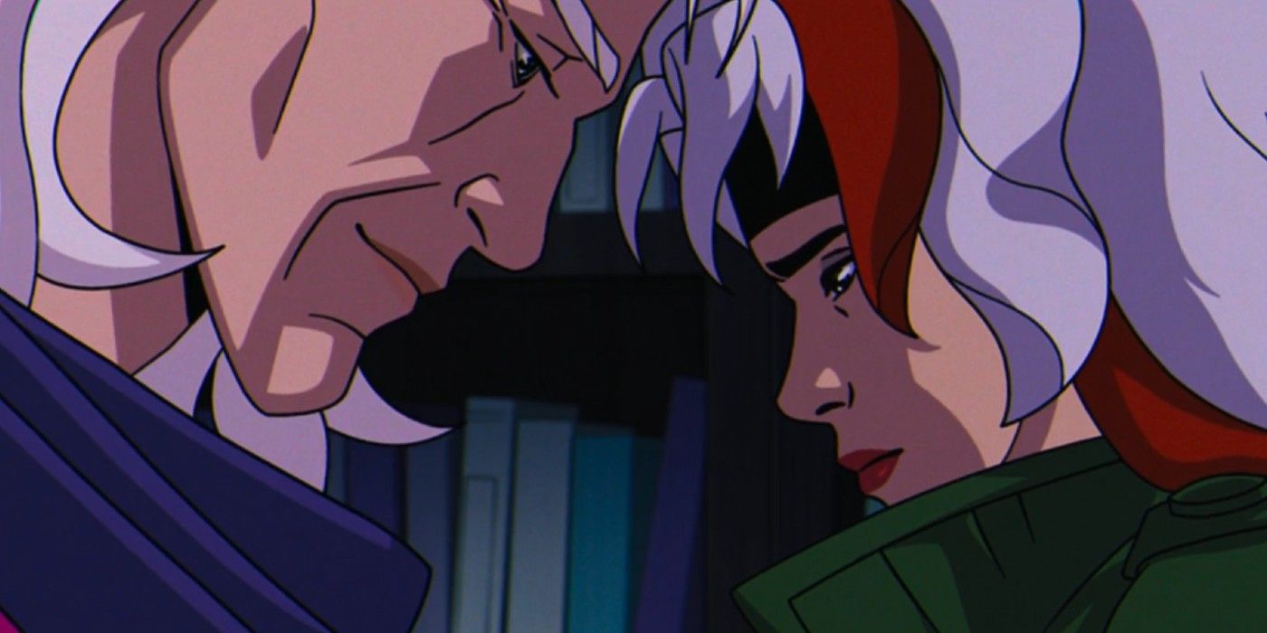 Magneto and Rogue get close in XMen 97