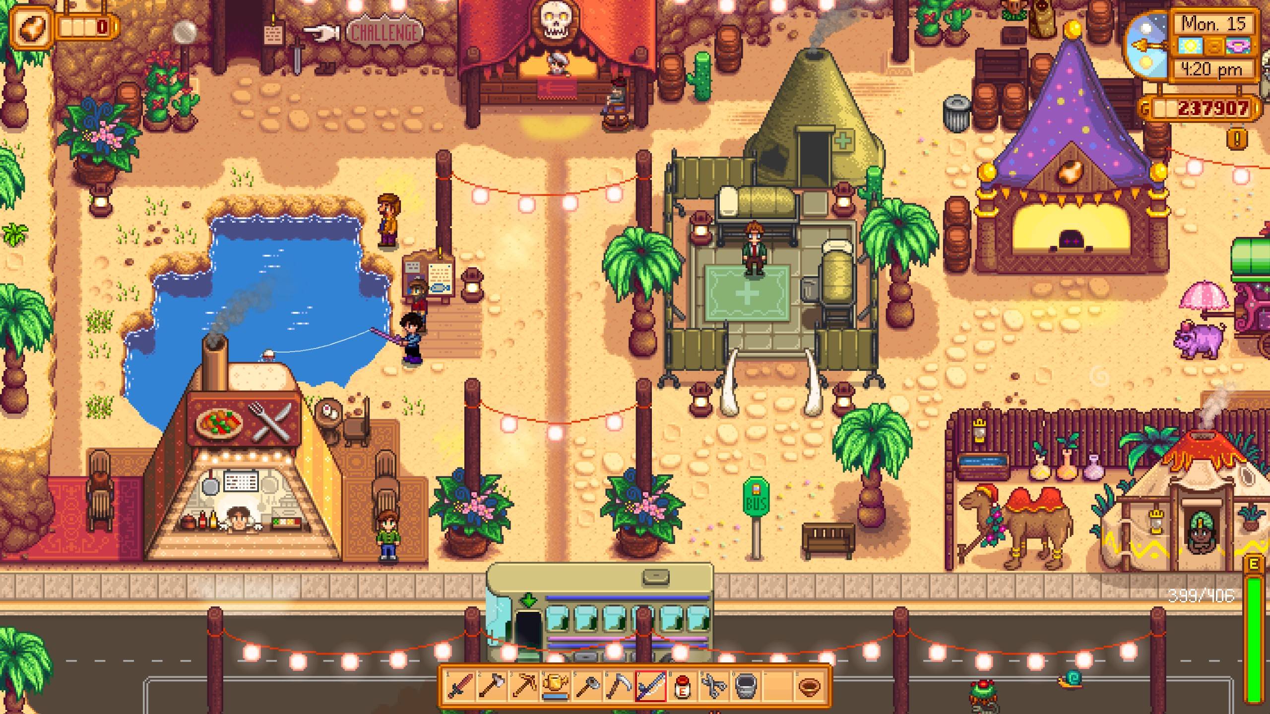 Finding Willy Stardew Valley: What To Do At The Desert Festival