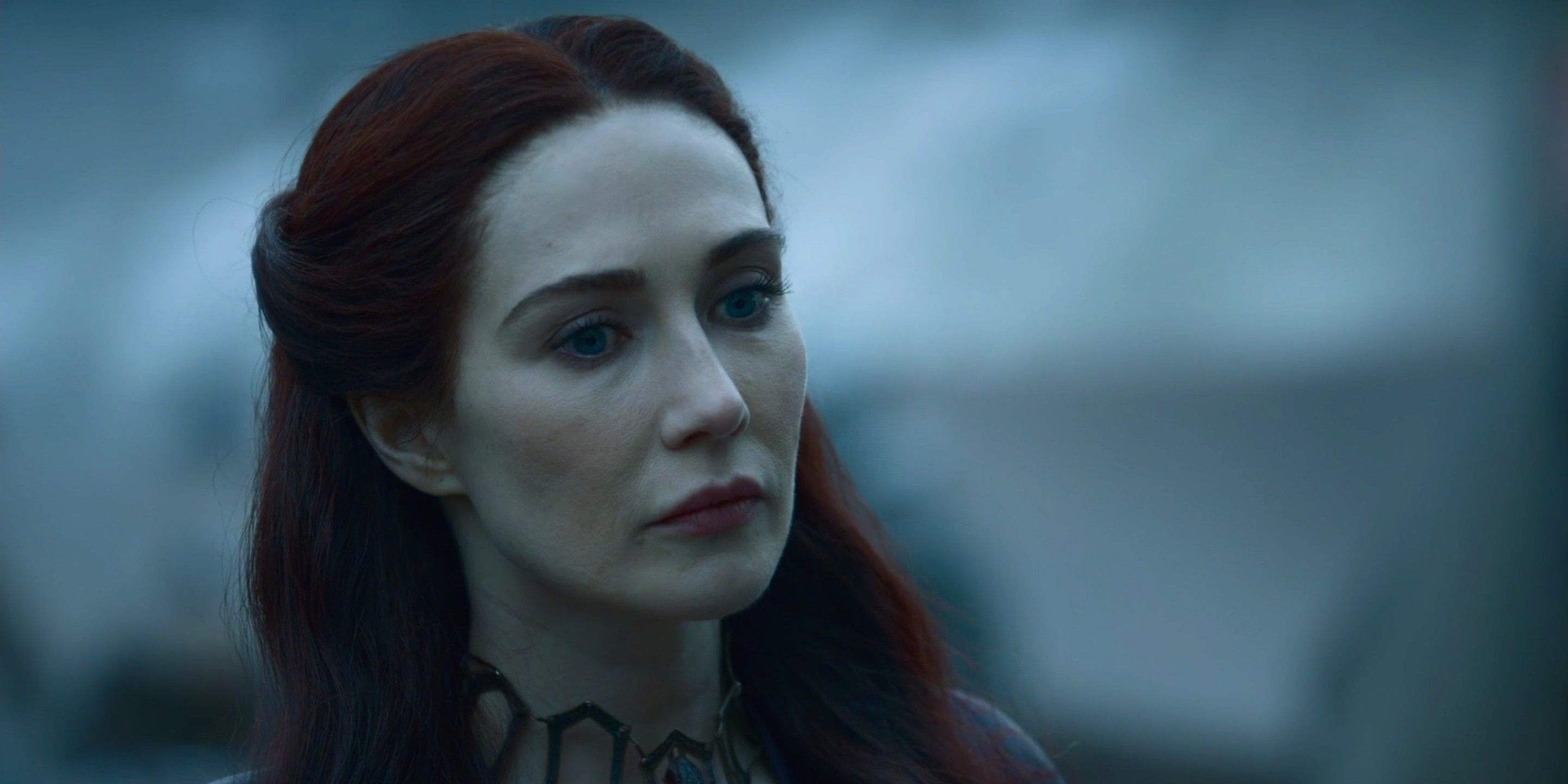 Melisandre in the Snow - Game of Thrones