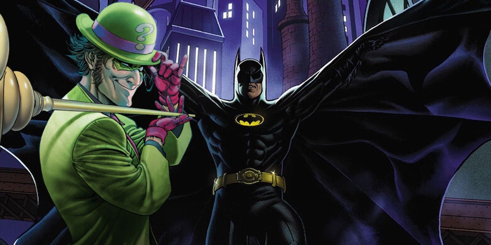 Batman '89 Officially Introduces the Keatonverse's Riddler - With the  Perfect Casting, image size:1668x834