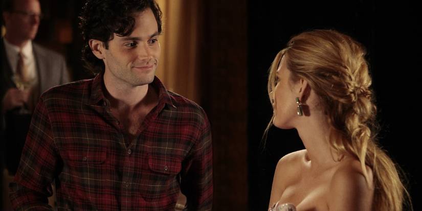 Serena Van der Woodsen conversando com Dan em Gossip Girl