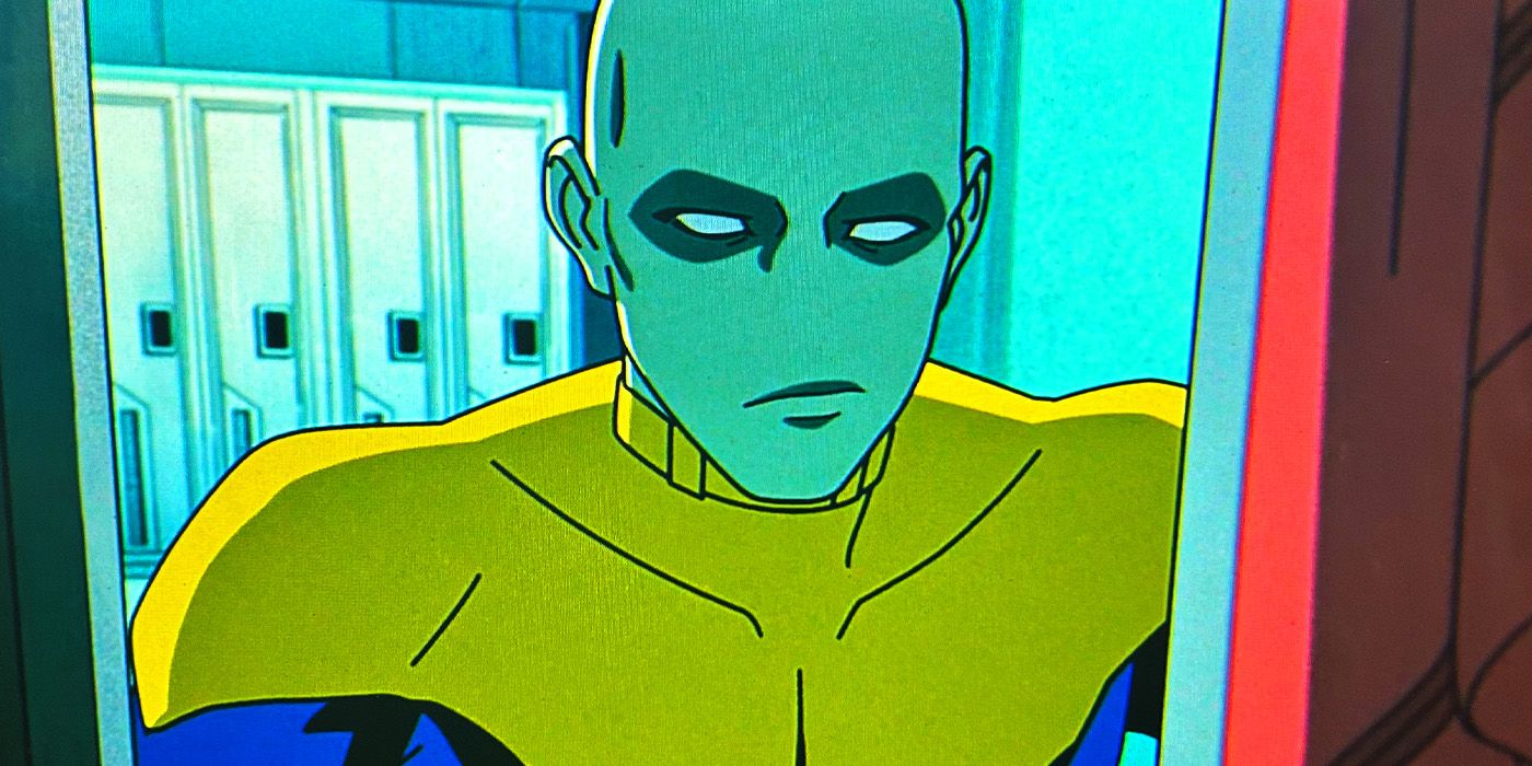 Morph in the locker room in X-Men '97