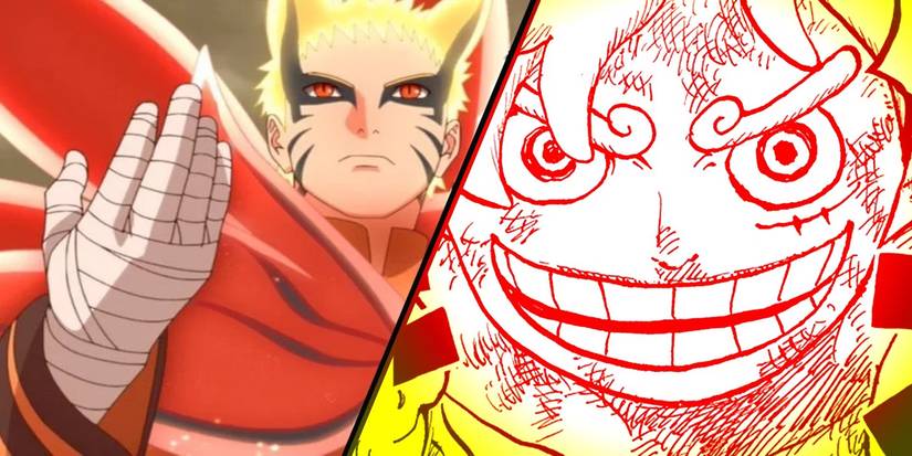 One Piece's Luffy vs. Naruto: Would Gear 5 Beat Baryon Mode?