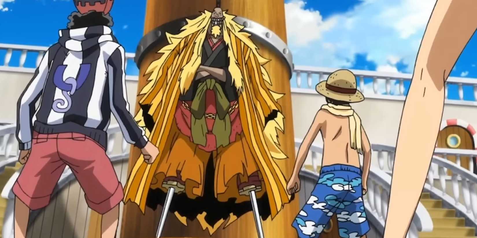 One Piece Strong World Movie Shiki Enters