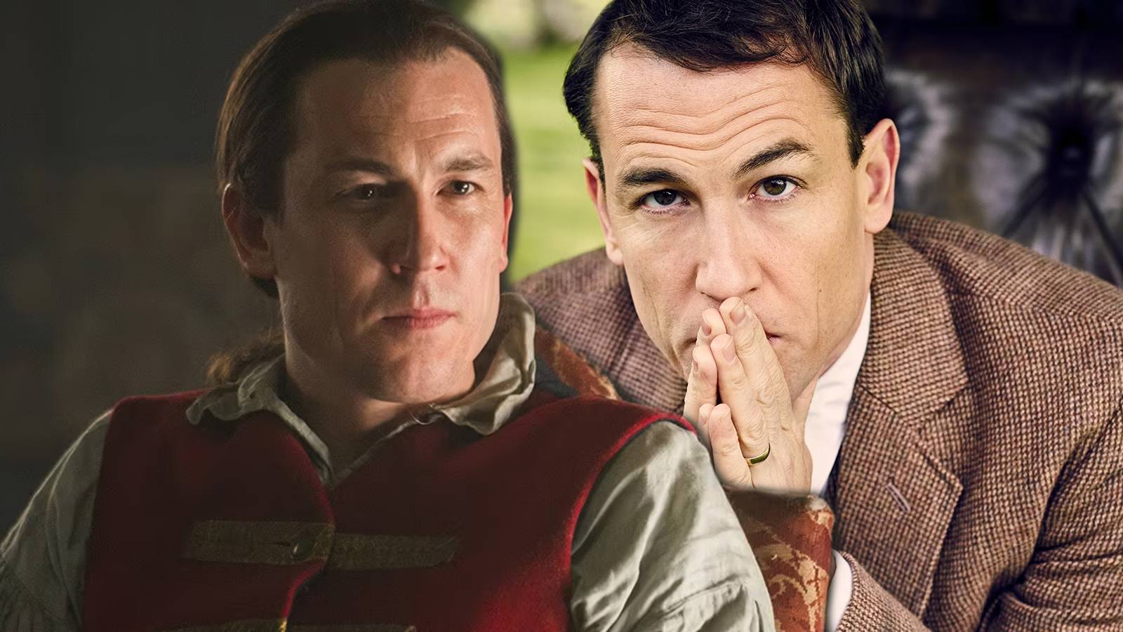 Tobias Menzies as Black Jack Randall and Frank Randall in Outlander