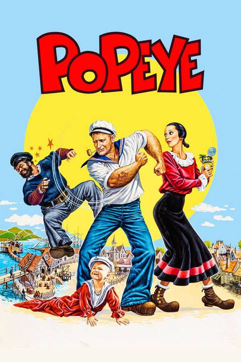 10 Near-Perfect Movie Musicals That Nobody Remembers Today 20 Popeye 1980 Movie Poster