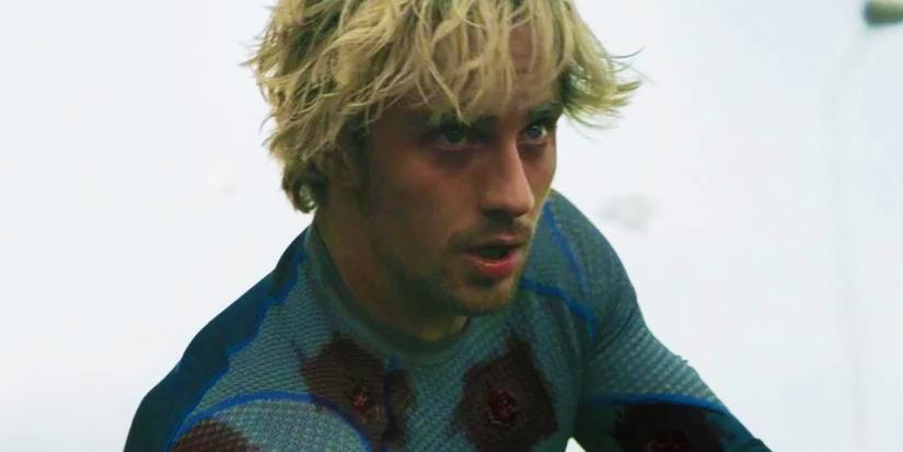 Quicksilver being sH๏τ in Avengers Age of Ultron