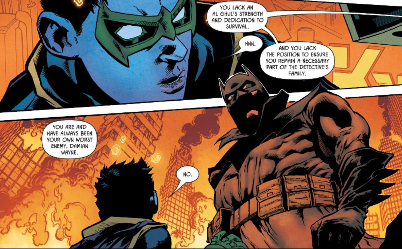 Damian Wayne's Struggle with Evil Makes Him Batman's Most Interesting Robin