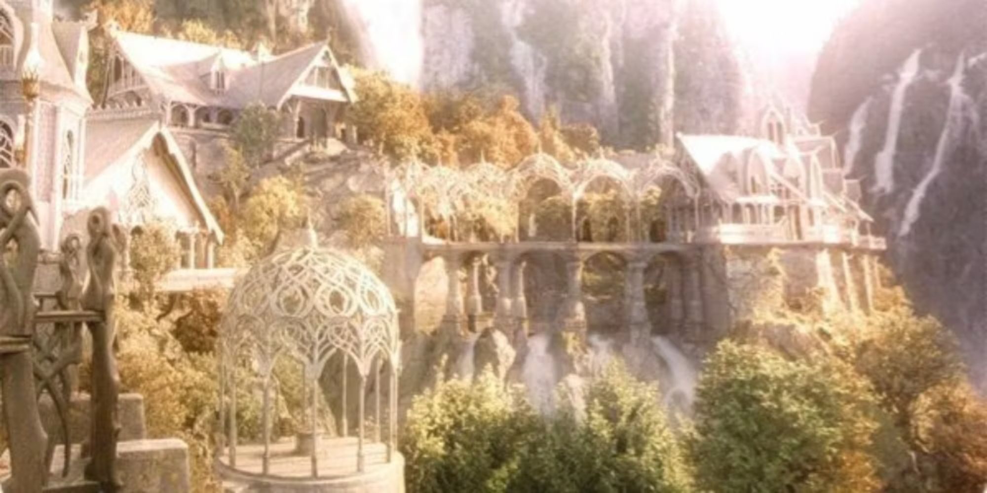 Rivendell in The Lord of the Rings: The Fellowship of the Ring.