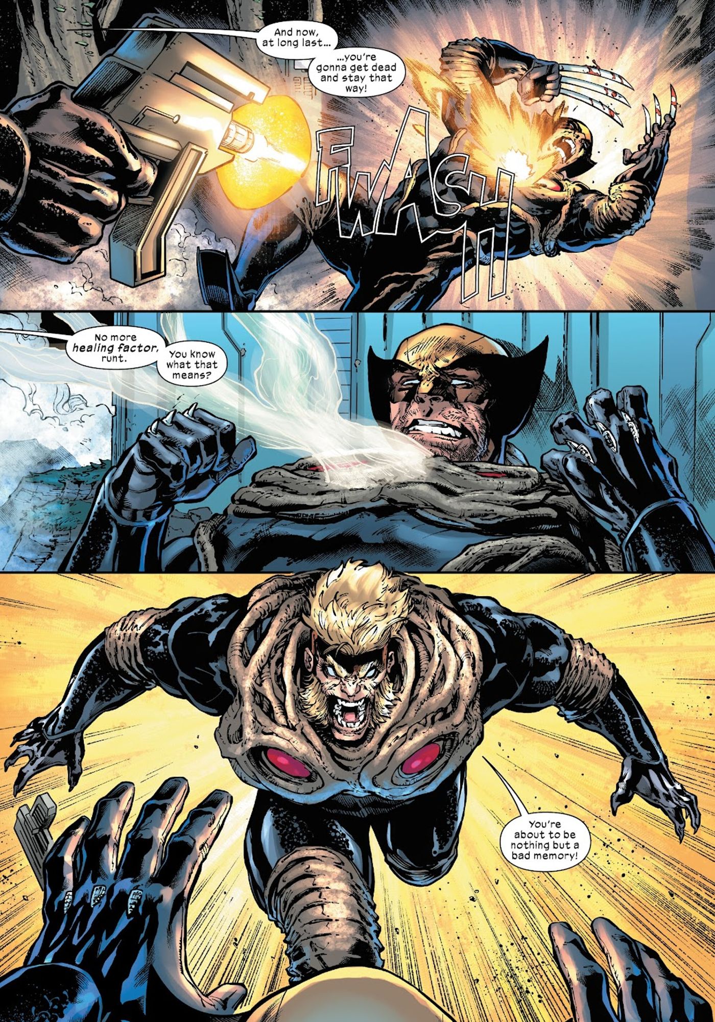 Sabretooth Finally Has the Power to Destroy Wolverine - Permanently