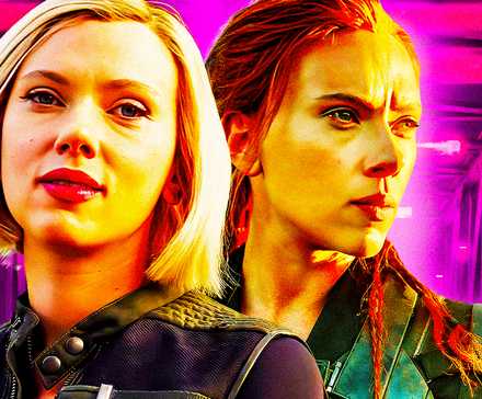 Скарлетт Джоханссон в роли Натальи Романофф, также известной как Black Widow, из фильма Black Widow