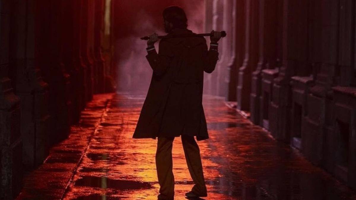 Mads Mikkelsen's character in Dust Bunny