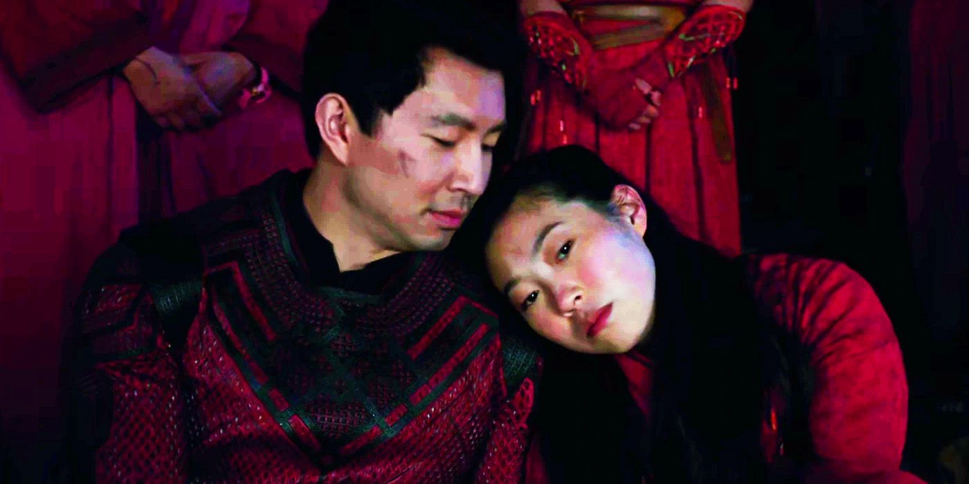 Shang-Chi and Katy in Ta Lo in Shang-Chi and the Legend of the Ten Rings