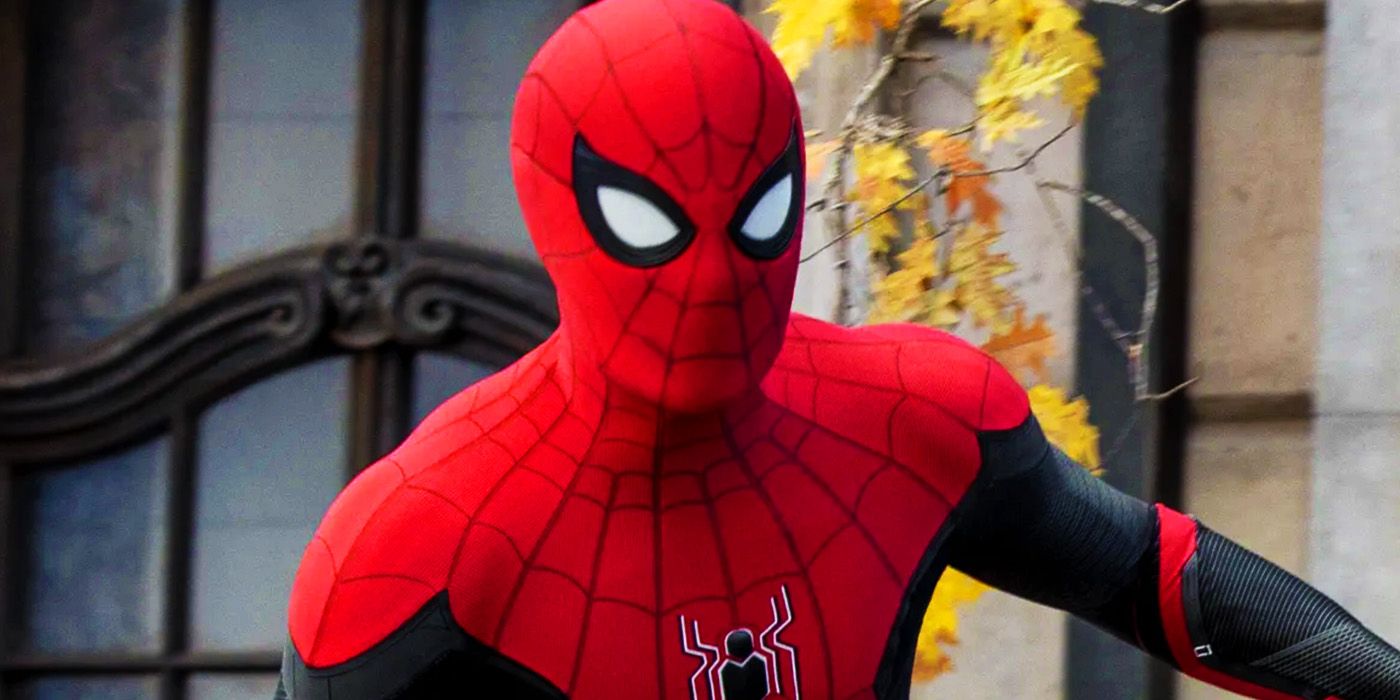 Spider-Man outside the Sanctum Sanctorum in Spider-Man No Way Home