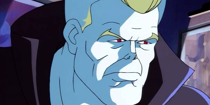 Tombstone com expressão ameaçadora na série animada Spider-Man