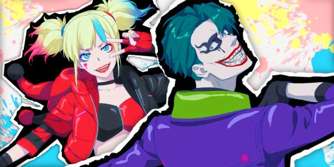 Joker & Harley Quinn Get Incredible Anime Redesigns For Upcoming Movie, & They Look Incredible