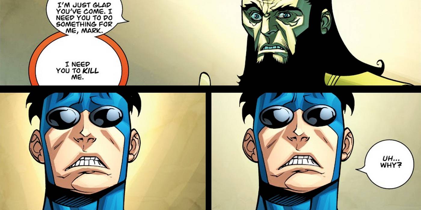 Invincible Kill Invincible: 14 Comic Scenes Too Dark For The Show