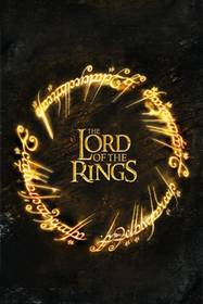 The Rings Of Power Season 3 Will Restore A Missing Part Of LOTR 2 The Lord of the Rings Franchise Poster with Gold Words Resembling a Ring