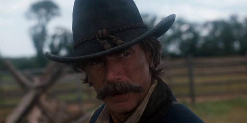 Sam Elliott as  Brigadier General John Buford in the movie Gettysburg
