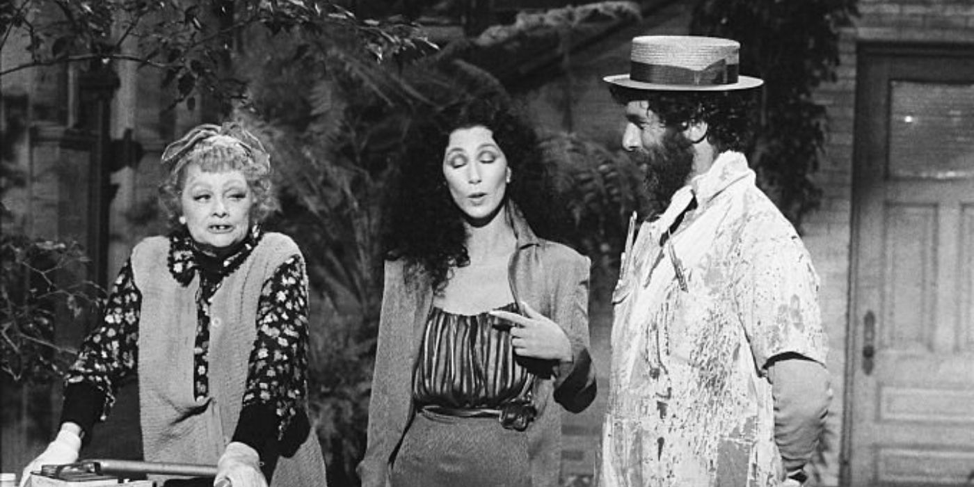 Lucille Ball, Cher, and Andy Kaufman in Cher... and Other Fantasies (1979)