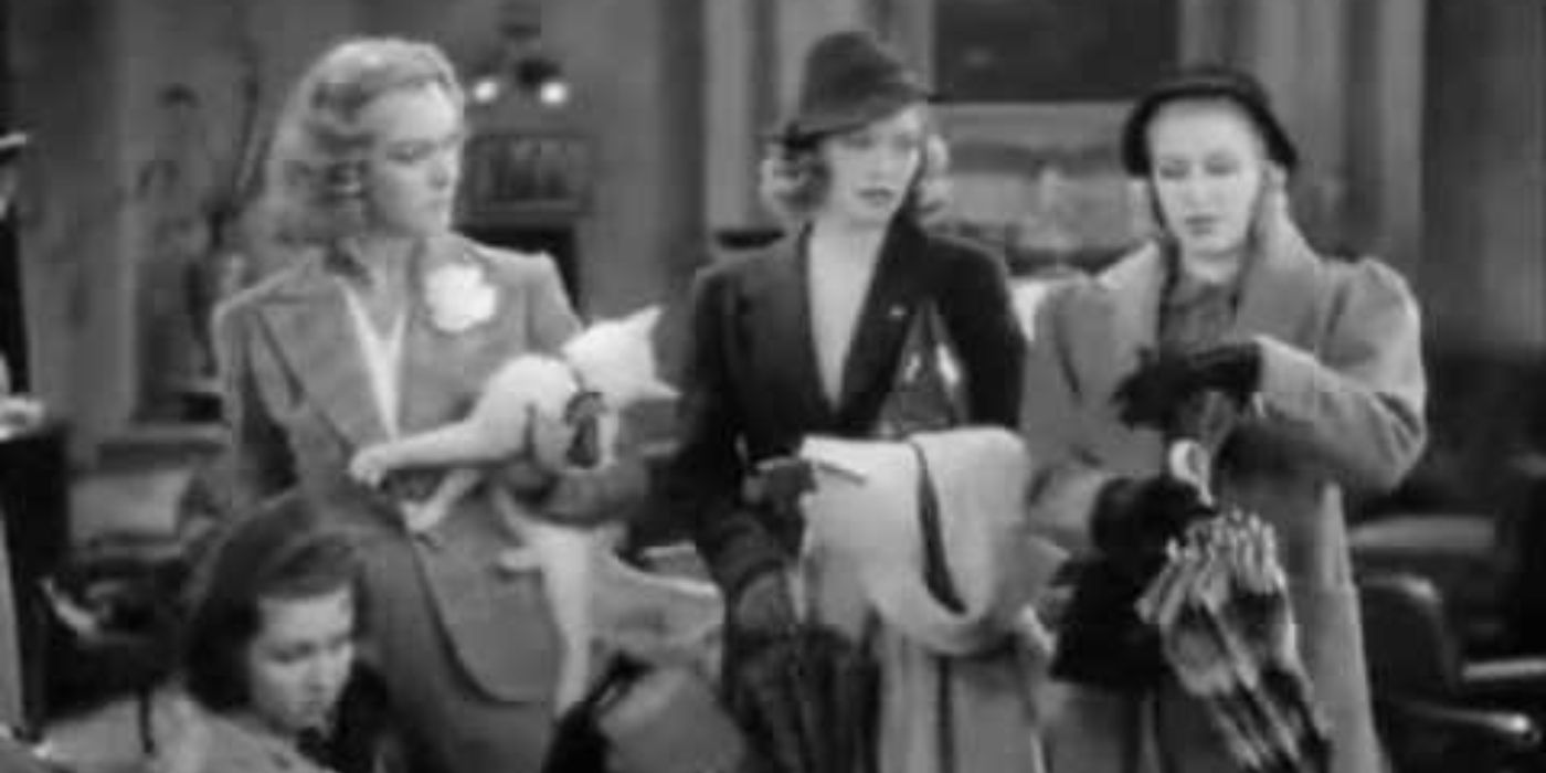The female cast members of Stage Door (1937) gathered together