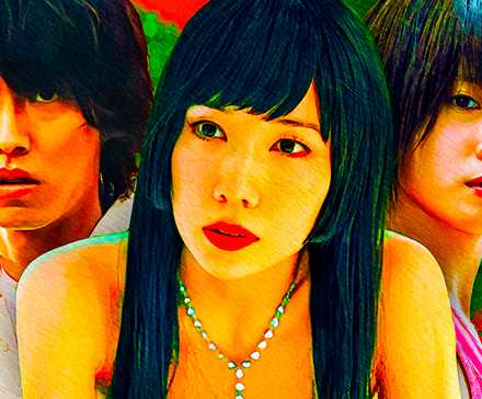 Кастомное изображение Арси, Миры и Усаги из "Алисы в Стране Бесконечности"