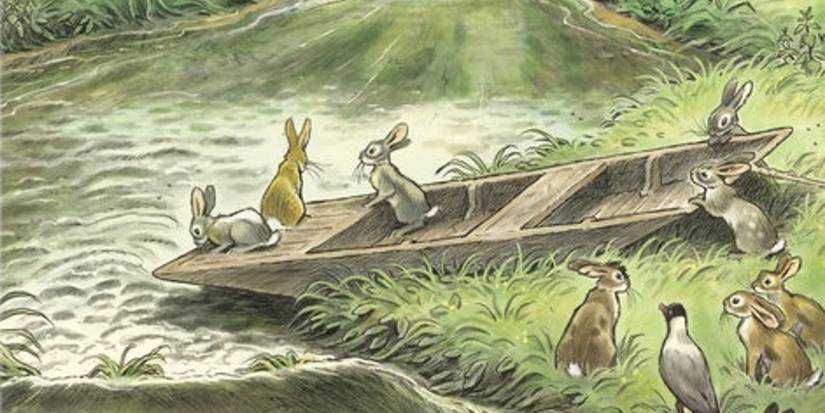  The Graphic Novel Cover Featuring the Rabbits