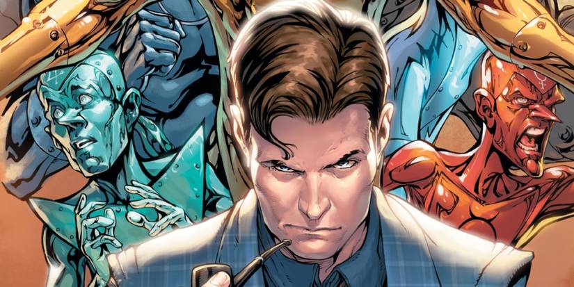 Will Magnus with Tin and Mercury Behind Him DC