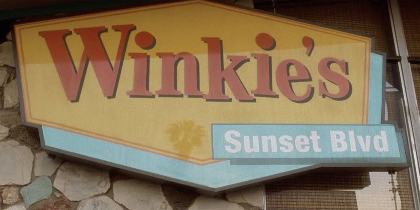 Winkie's Diner Sign From Mulholland Drive