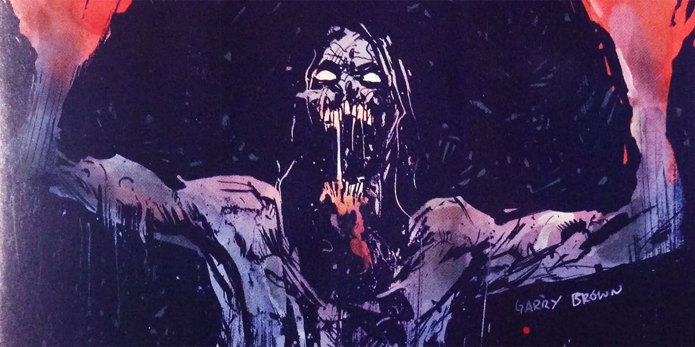 Immagine inquietante da "Wytches"