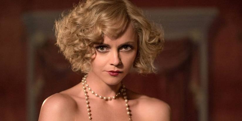 Christina Ricci as Zelda Fitzgerald looking down in Z The Beginning Of Everything