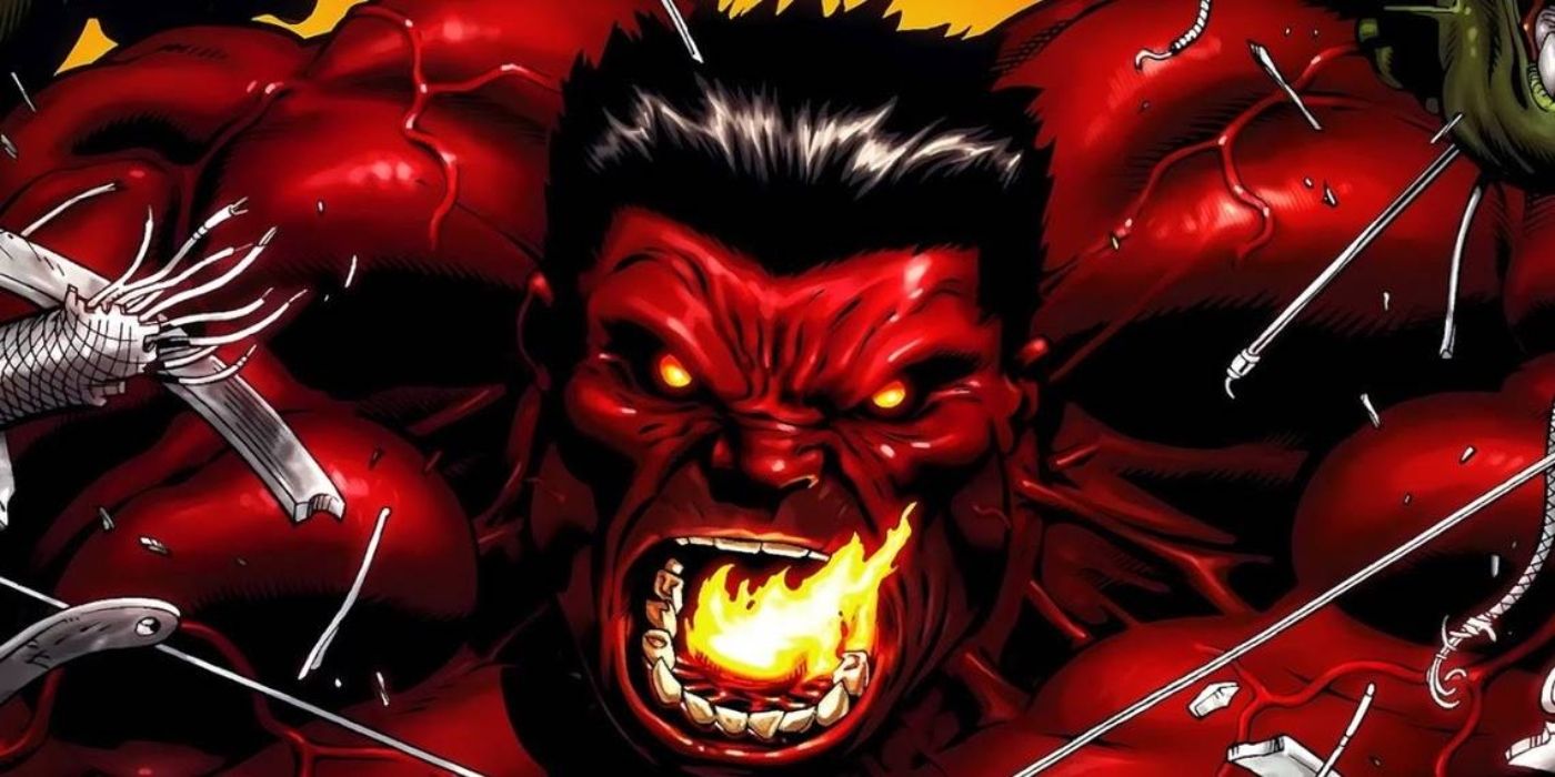 How Big Is Red Hulk Compared To The MCUs Hulk?