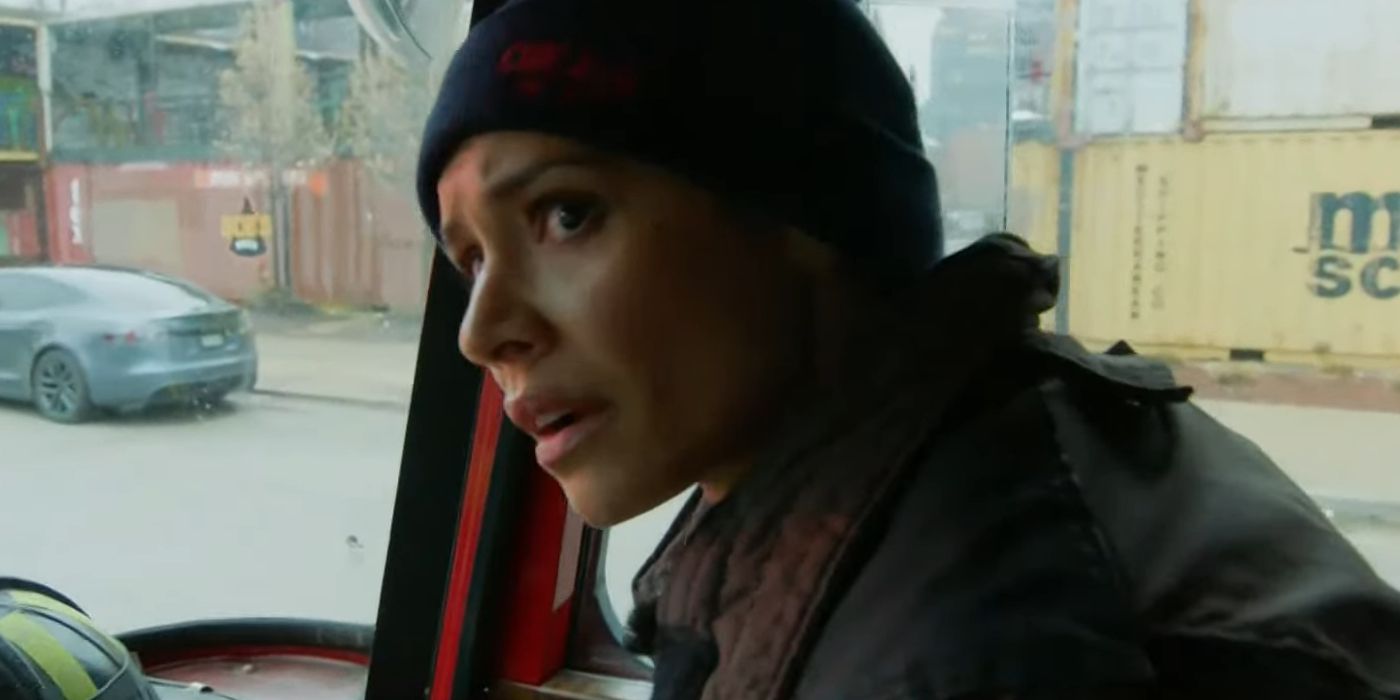 A Character Looks Nervous in Chicago Fire Season 12 Episode 10