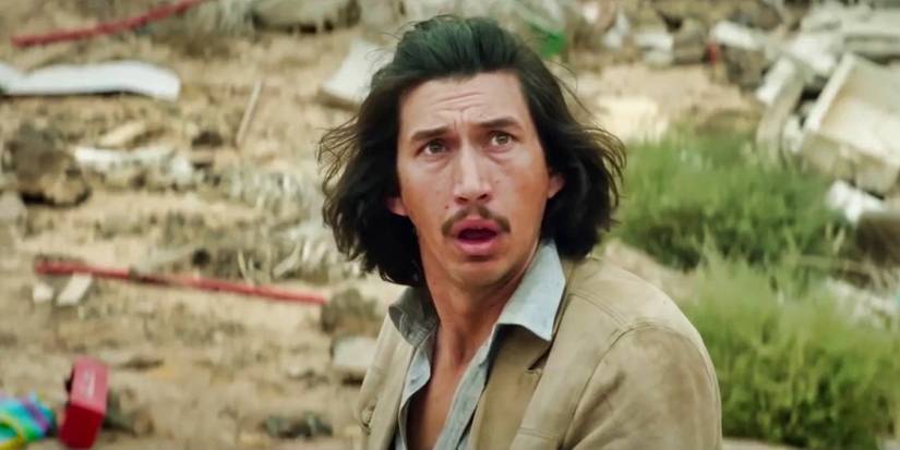 Toby yang diperankan Adam Driver tampak terkejut dalam The Man Who Killed Don Quixote