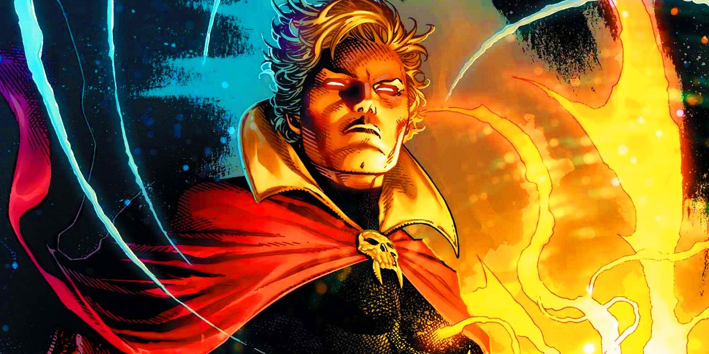 Adam Warlock using his powerful abilities in Marvel Comics
